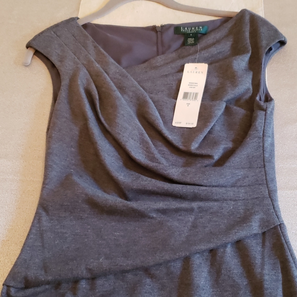 Ralph Lauren mock wrap dress size 2